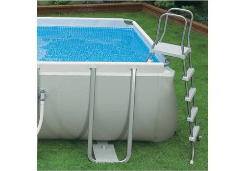 Бассейн каркасный Intex Rectangular Ultra Frame Pool, 975х488х132 см 28372
