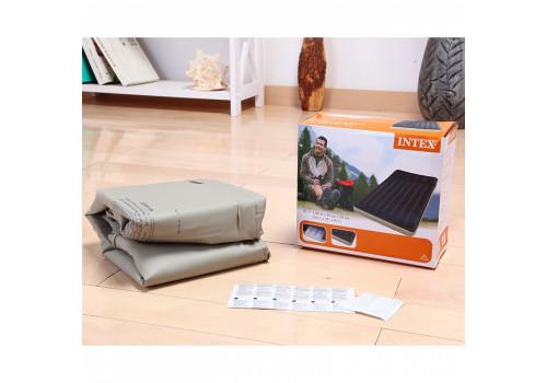 Туристический матрас двухспальный Intex Кемпинг (Fabric camping mat), 193х127х24 см 68799