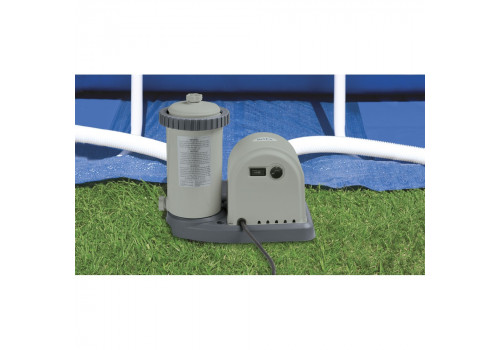 Каркасный бассейн Oval Frame Pool, 610х366х122 см + фильтр-насос + аксессуары 28194/54934