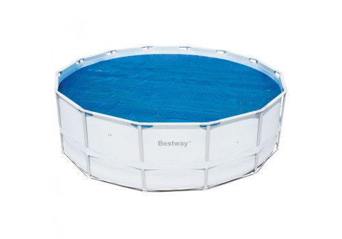 58253 Теплосберегающее покрытие Bestway для бассейнов 4.57 / 4.88 м (d 462 см)