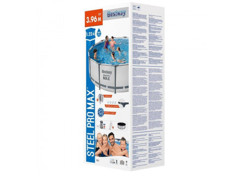 Круглый каркасный бассейн Bestway, 396х122см (5618W)