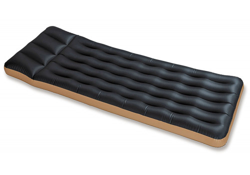 Надувной туристический матрас Кемпинг (Fabric camping mat), односпальный, 189х72х20 см 68798